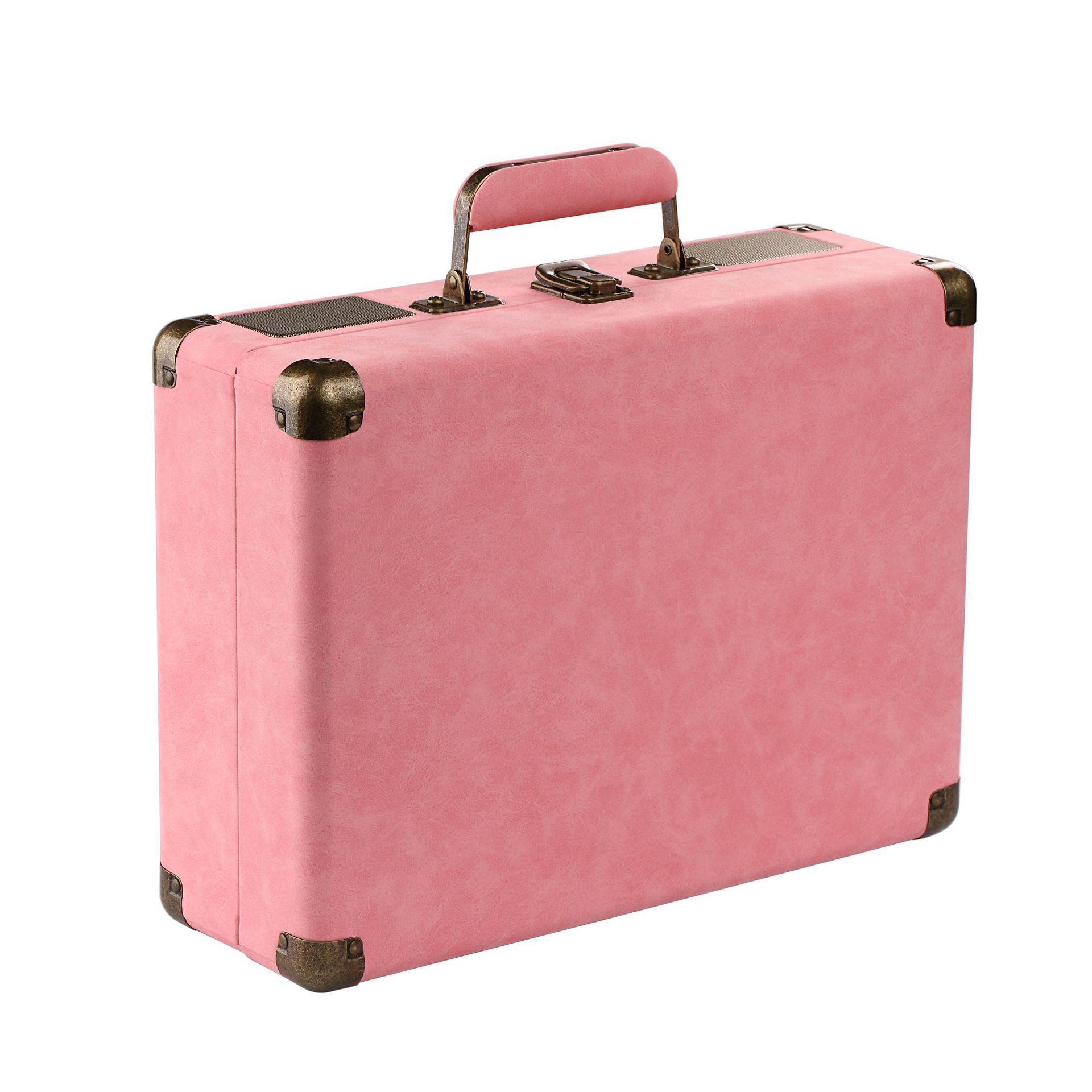 เครื่องเล่น Turntable แบบกระเป๋าหิ้วยี่ห้อ Years stay ( White , Black , Pink , Brown )