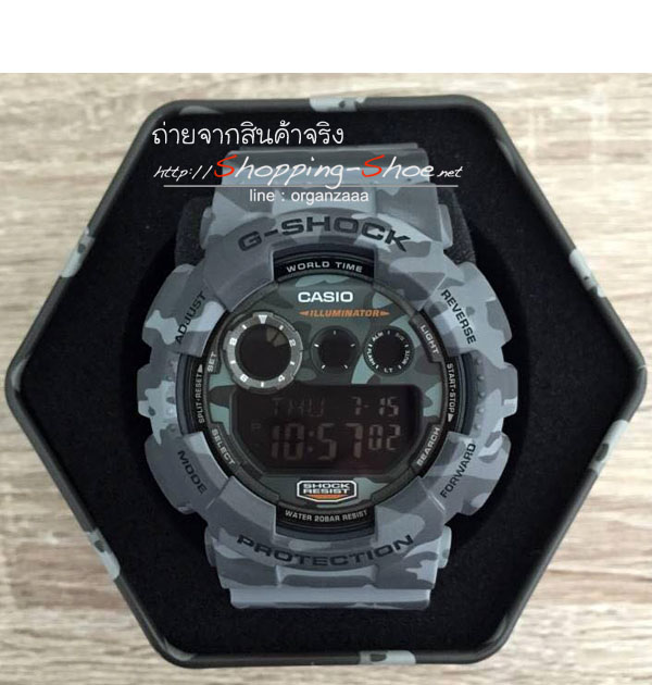 Casio G-Shock รุ่น GD-120CM-8 Camouflage Series ของแท้ 100% จากญี่ปุ่น