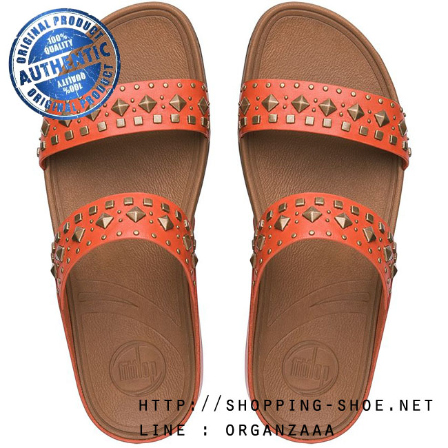 Fitflop Biker Chic Slide Flame ของแท้ นำเข้าจาก USA และ UK