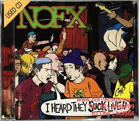NOFX - I heard they suck Live ( US) Used CD 1 Dise VG++