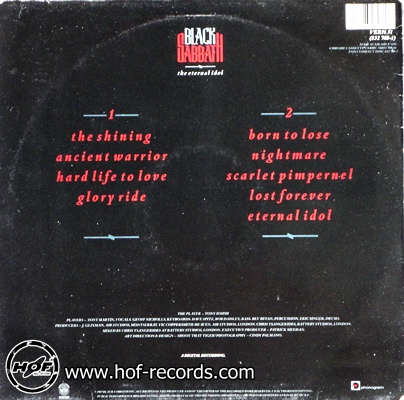 Black Sabbath - The Eternalidol 1lp