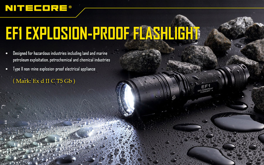 ไฟฉายกันระเบิด Nitecore EF1
