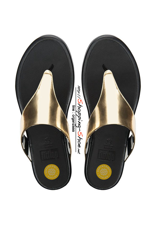 Fitflop Banda Leather Gold ของแท้ นำเข้าจาก USA และ UK