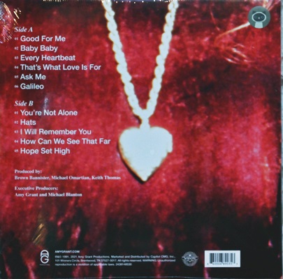 Amy Grant - Heart In Motion 1Lp N.