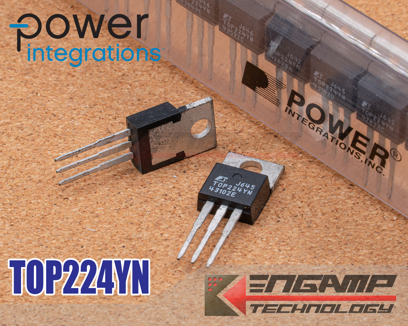 (1ตัว) [IC] TOP224YN (แท้เก่าเก็บ) Three-terminal Off-line PWM Switch