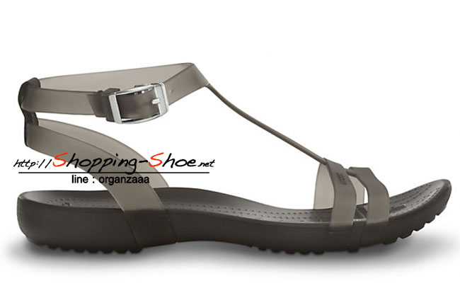 Women's Crocs Sexi Sandal - Espresso ของแท้ Outlet ไทยและอเมริกา