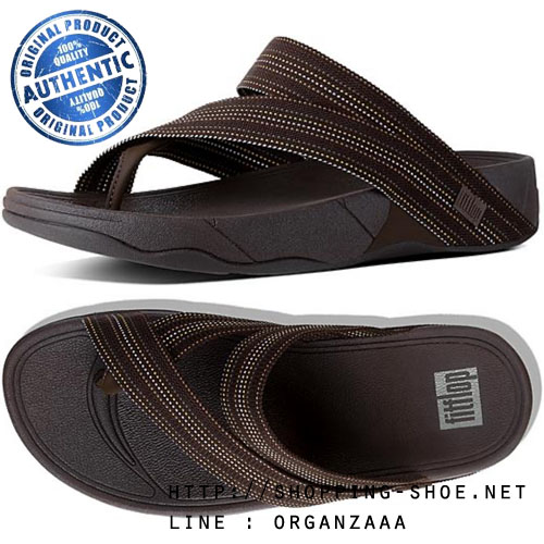 Fitflop Sling Weave Chocolate ของแท้ นำเข้าจาก USA และ UK