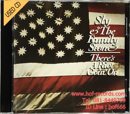 SLY &The Family Stone - There's a Riot Goin'on (UK ) Used CD 1 Dise VG++