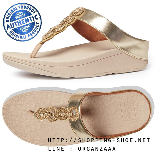 Fitflop Fino Sparkle Platino ของแท้ นำเข้าจาก USA และ UK