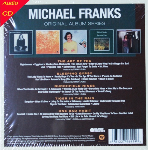 Michael Franks - Boxset 5cd N.