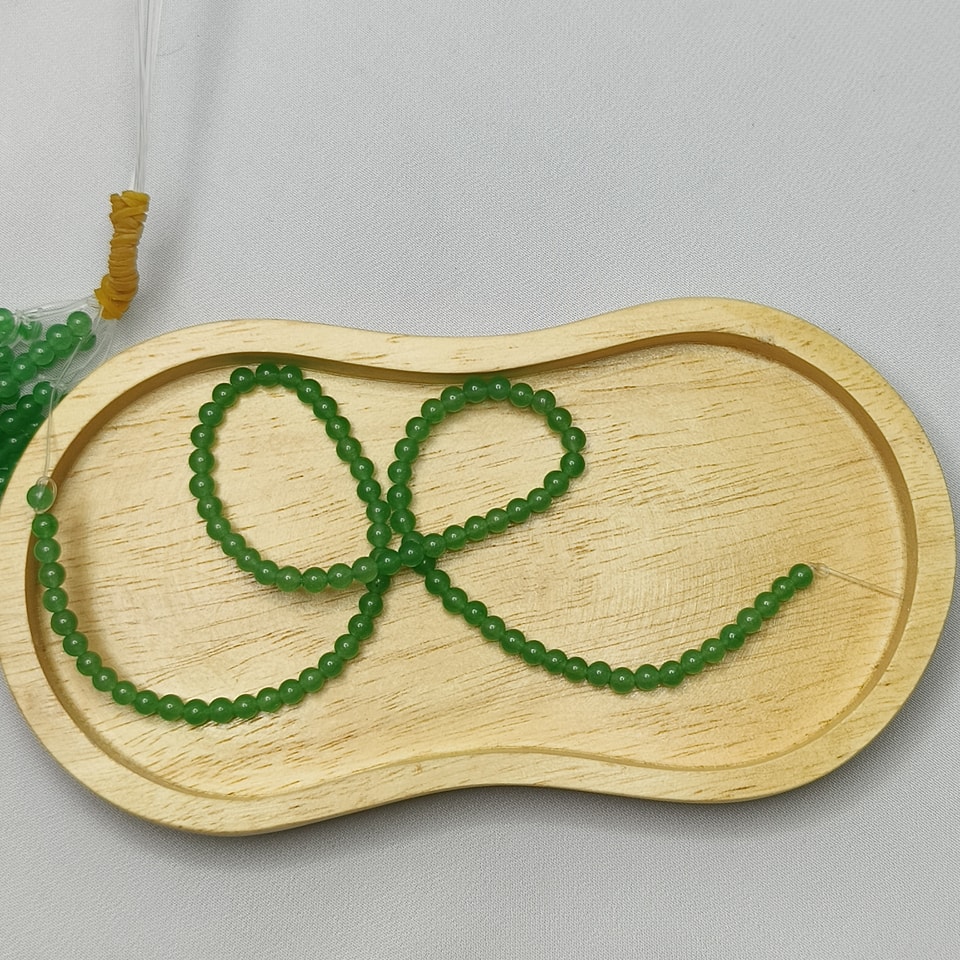 หินอเวนเจอรีน หินเพิ่มโชค ความคิดสร้างสรรค์ เปิดจิต ลดกังวล ยาว 37 ซม. 4 มิล (98 เม็ด)