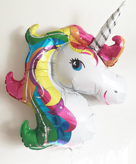 ลูกโป่งฟลอย์นำเข้า ยูนิคอร์น 33" UNICORN (PK) / Item No. TQ-A3129901 แบรนด์ Anagram ของแท้