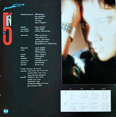 ดนุพล แก้วกาญจน์ - แสลงใจ ( No.5 ) ปกVG++ แผ่น VG++