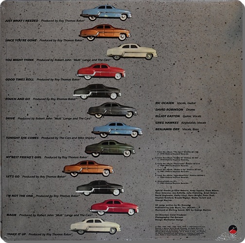 The Cars - Greatest Hits 1Lp New