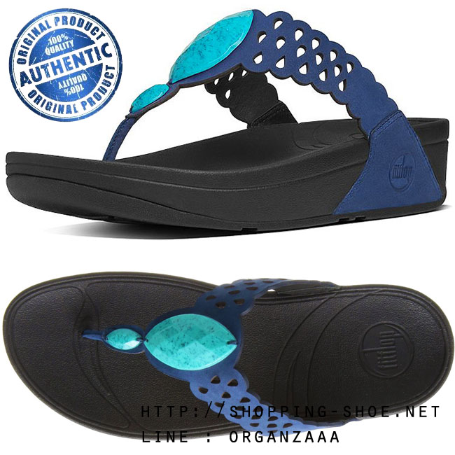 Fitflop Bijoo Nubuck Mazarine Blue ของแท้ นำเข้าจาก USA และ UK