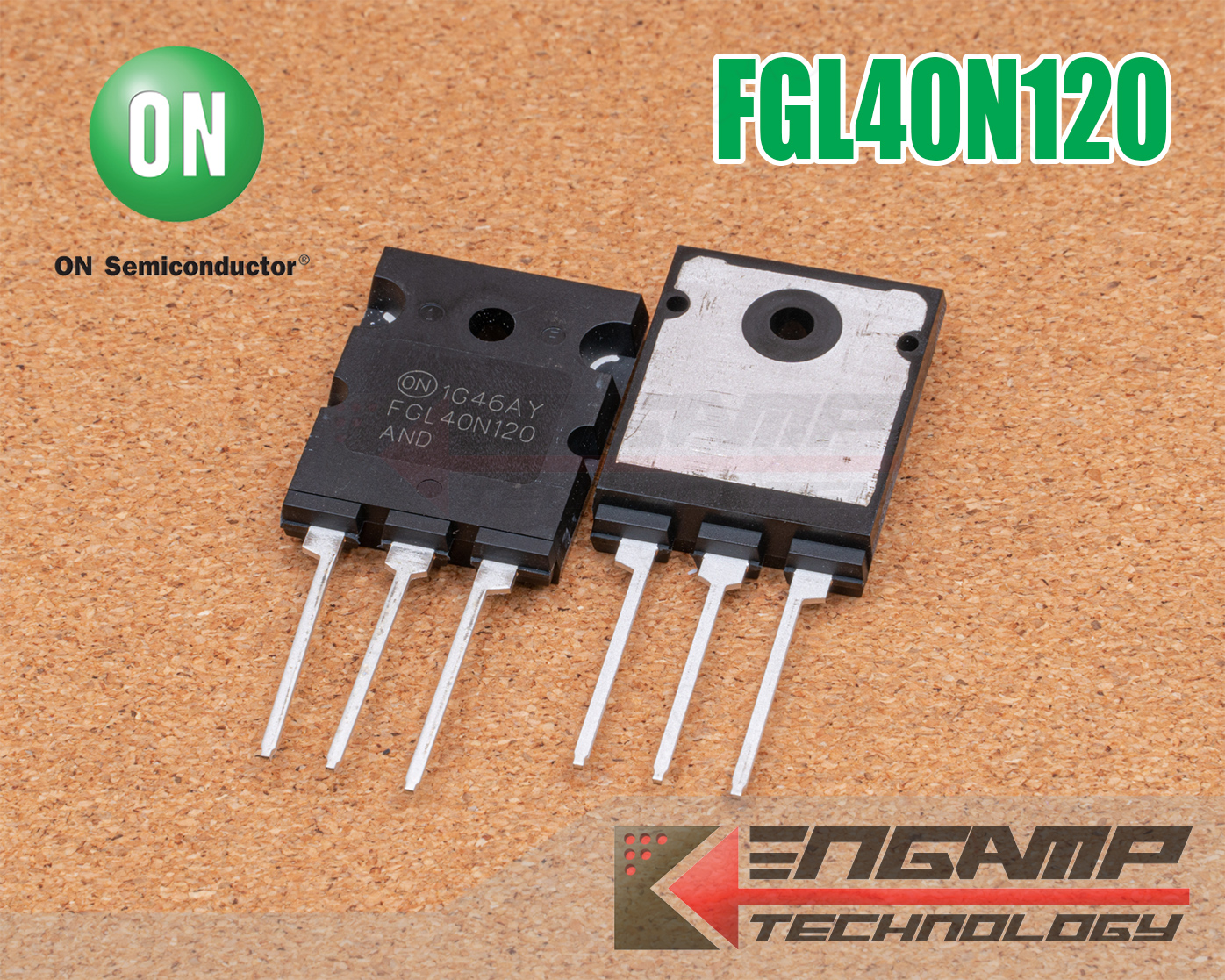 (1ตัว) [IGBT] FGL40N120 AND ONSEMI/FAIRCHILD IGBT 40A 1200V