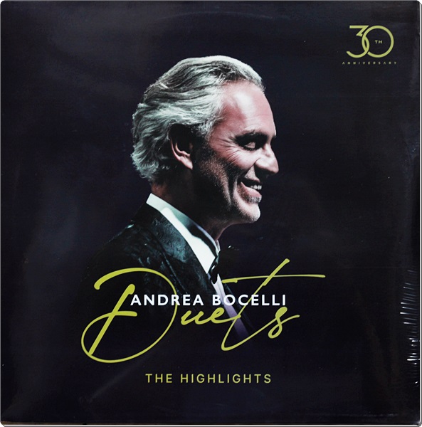 Andrea bocelli - Duets The HighLights 1Lp New