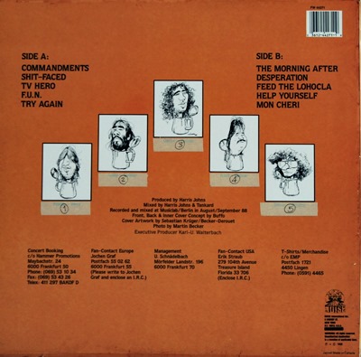 Tankard - The Morning After 1Lp