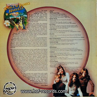 Barclay James Harvest - The Best Of 1lp