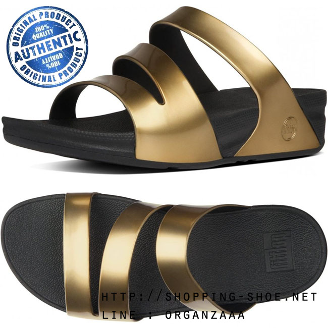 Fitflop Superjelly Twist Metallic Gold ของแท้ นำเข้าจาก USA และ UK