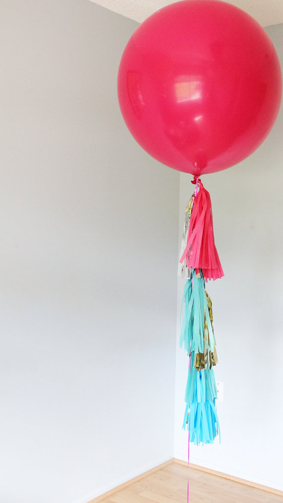 ลูกโป่งจัมโบ้ สีแดง ขนาด 36 นิ้ว - Round Jumbo Balloon Red