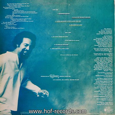 Joe Sample Rainbow Seeker 1978 1lp