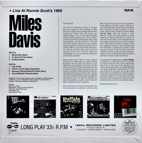 Miles Davis - In London '69 1Lp New