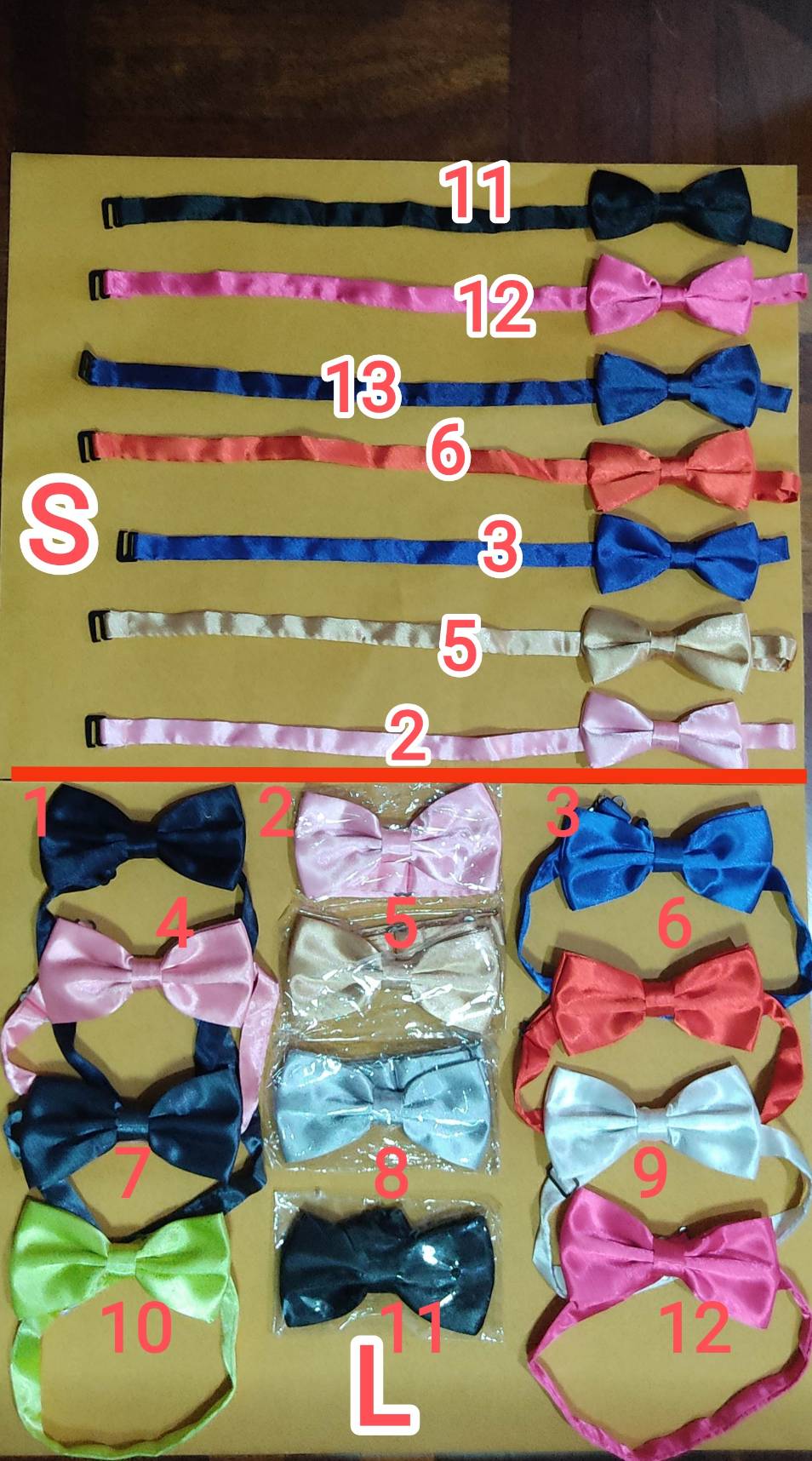 โบว์หูกระต่ายแฟชั่นสีล้วน จีบ2