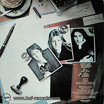Paul Mccartney & Wings - Band On The Run 1972 1lp