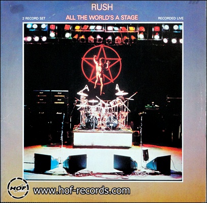 Rush - All The World's A Stage 1976 2lp