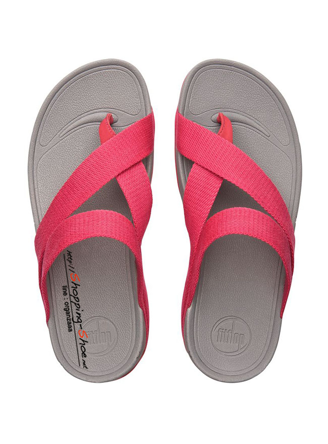 Fitflop Sling Webbing Raspberry ของแท้ นำเข้าจาก USA และ UK