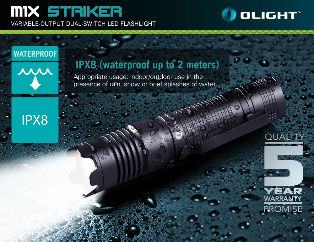 ไฟฉาย Olight M1X 1000ลูเมนส์ แถมแบตชาร์จ