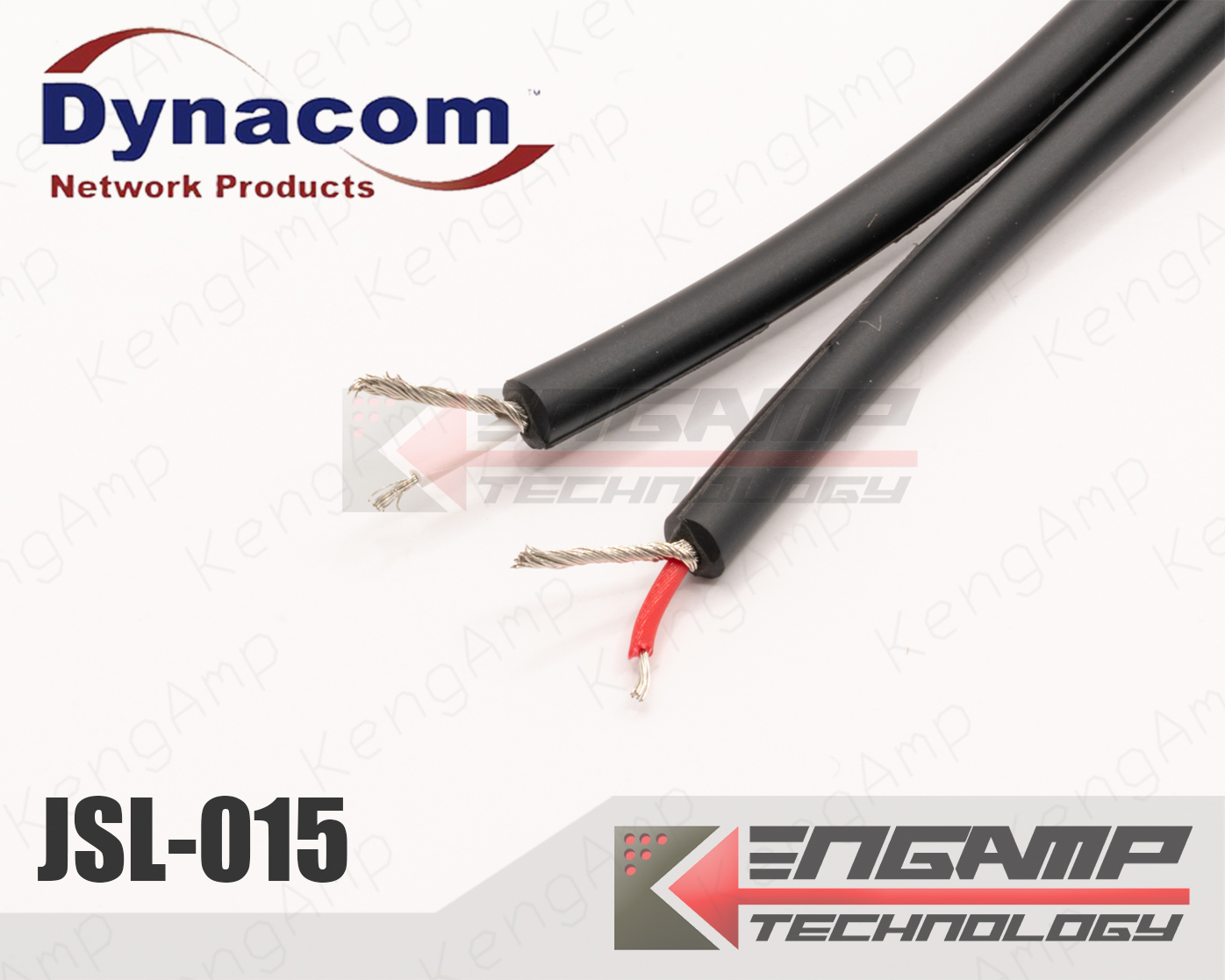 (อ่านก่อนสั่งซื้อ) [WIRE] DYNACOM JSL-015 สายชีลด์คู่ ขนาด 4MM