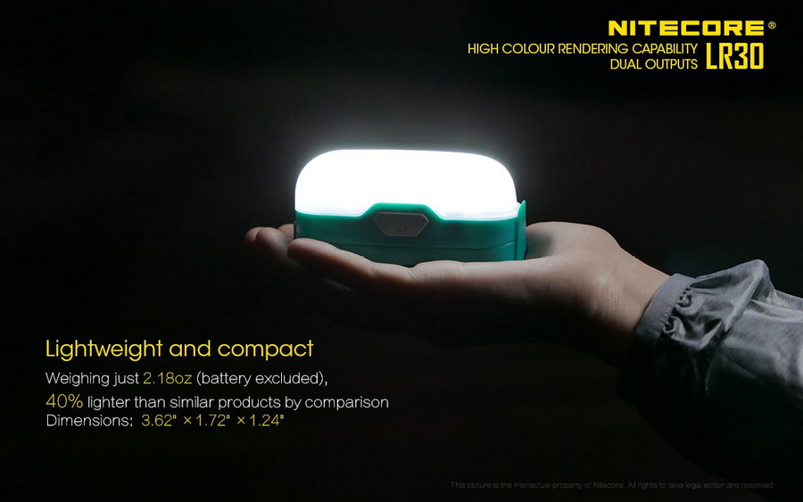 ไฟฉายตะเกียง NITECORE LR30