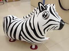 Zebra Walking Balloons - ม้าลายบอลลูน / Item No. TL-K009