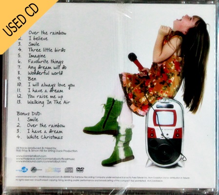 Used CD + DVD Connie Talbot- Over the Rainbow