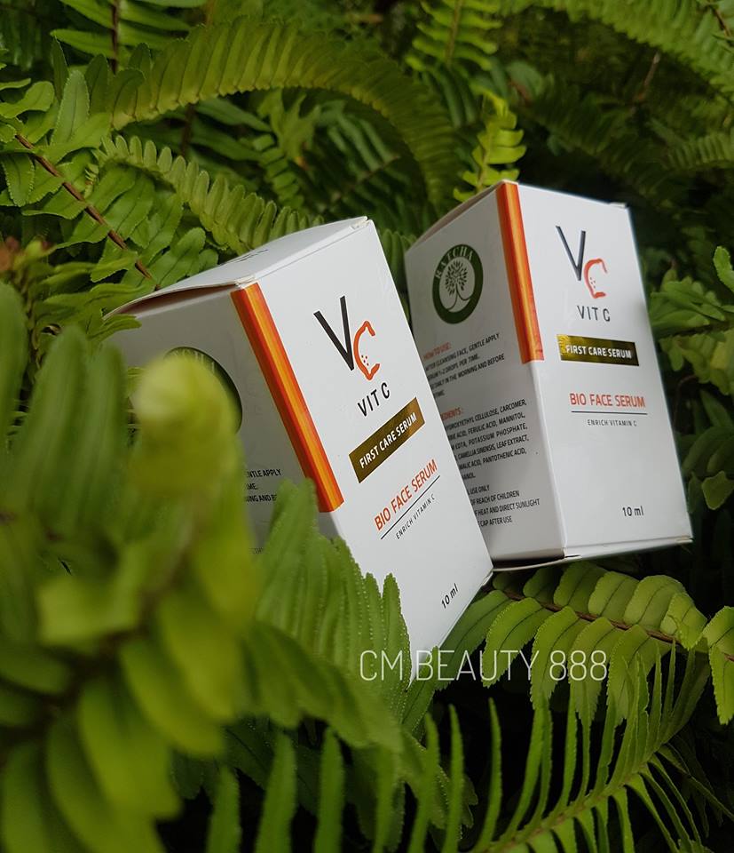 Vit C Bio Face Serum วีซีน้องฉัตร แพกเกจใหม่ล่าสุด