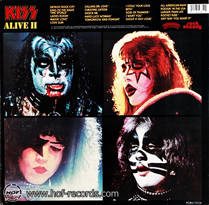 Kiss - Alive II 1977 2lp