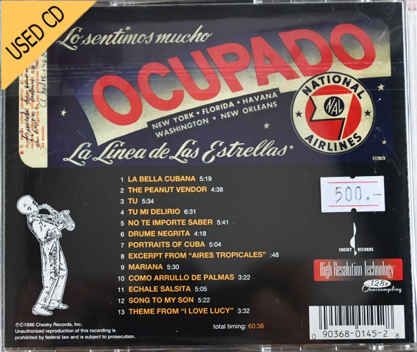 USED CD Paquito D'Rivera - Portraits of CUBA