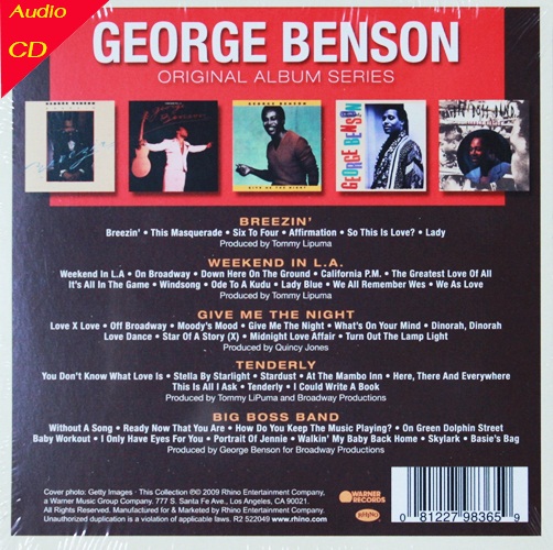 George Benson - Boxset 5cd N.
