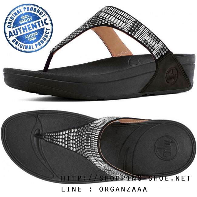 Fitflop Aztek Chada Black / Silver ของแท้ นำเข้าจาก USA และ UK