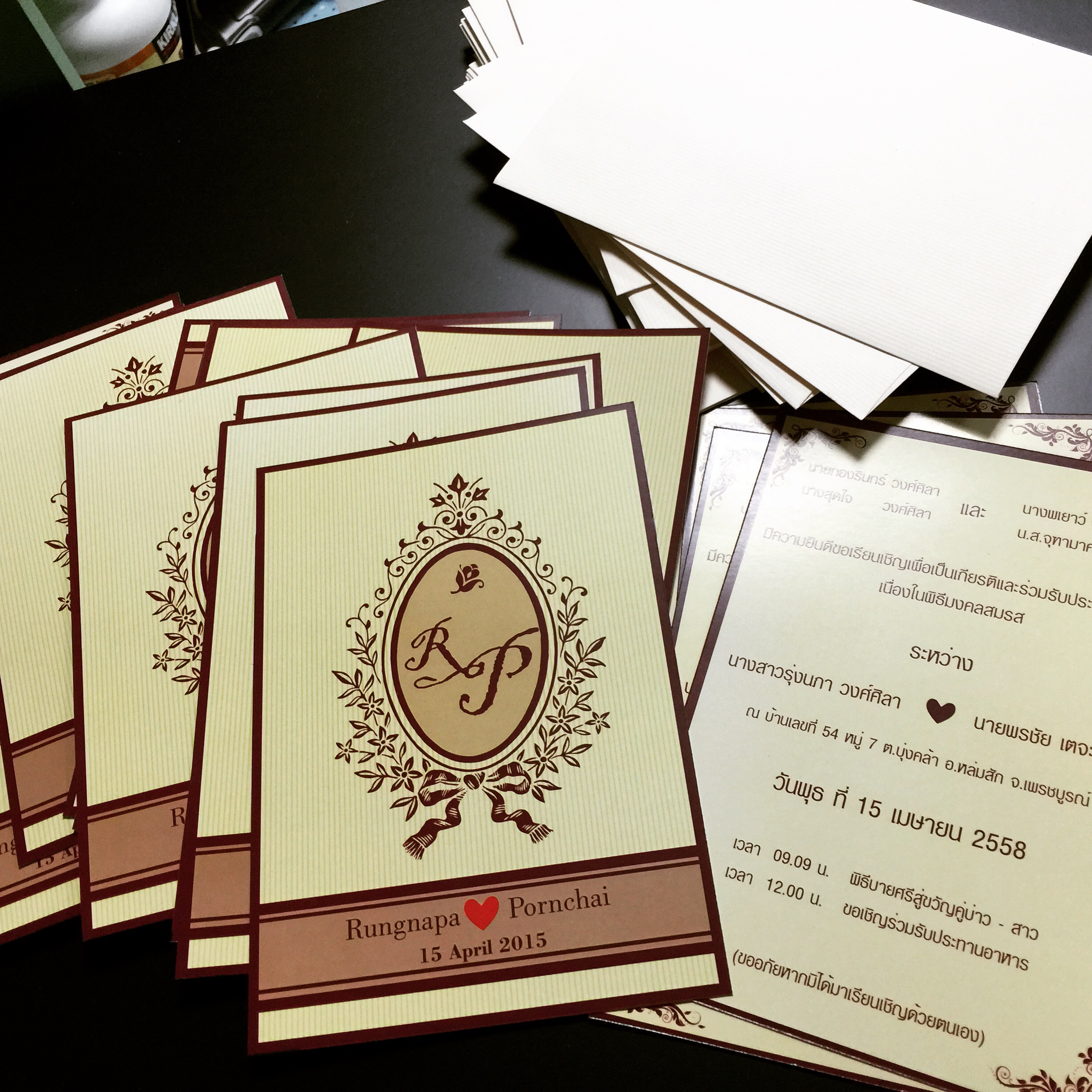 การ์ดงานบวช งานแต่ง , ซองกฐิน ผ้าป่า