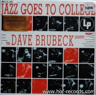 The Dave Brubeck Quartet - Jazz Goes To College 1Lp N.