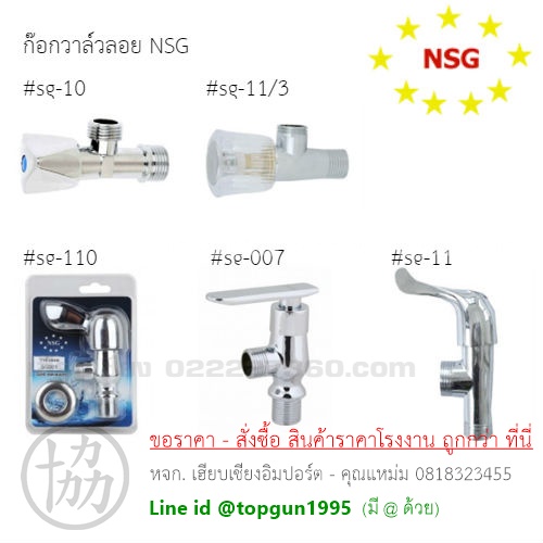 ก๊อกวาล์วลอย NSG