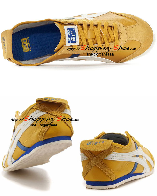Onitsuka Tiger Mexico 66 - Yellow / Off White ของแท้ มีกล่อง ป้ายครบ