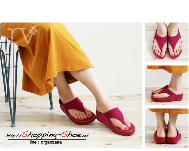Fitflop Lulu Canvas Rio Pink ของแท้ นำเข้าจาก USA และ UK