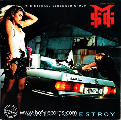 Michael Schenker Group - Built To Destroy 1983 1lp