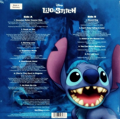 Ost.Lilo & Stitch (Blue Vinyl) 1Lp N.