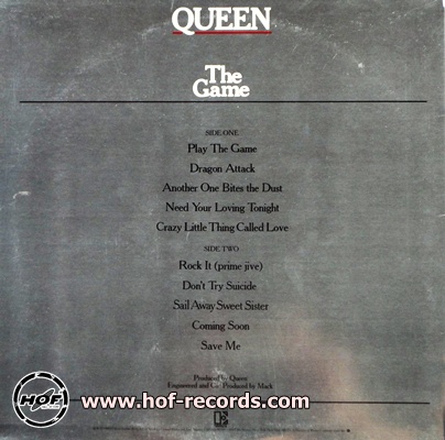 Queen - The Game 1980 1lp