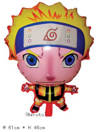 บอลลูนลายการ์ตูนนารูโตะ (แพ็ค10ใบ) / Item No. TL-A007